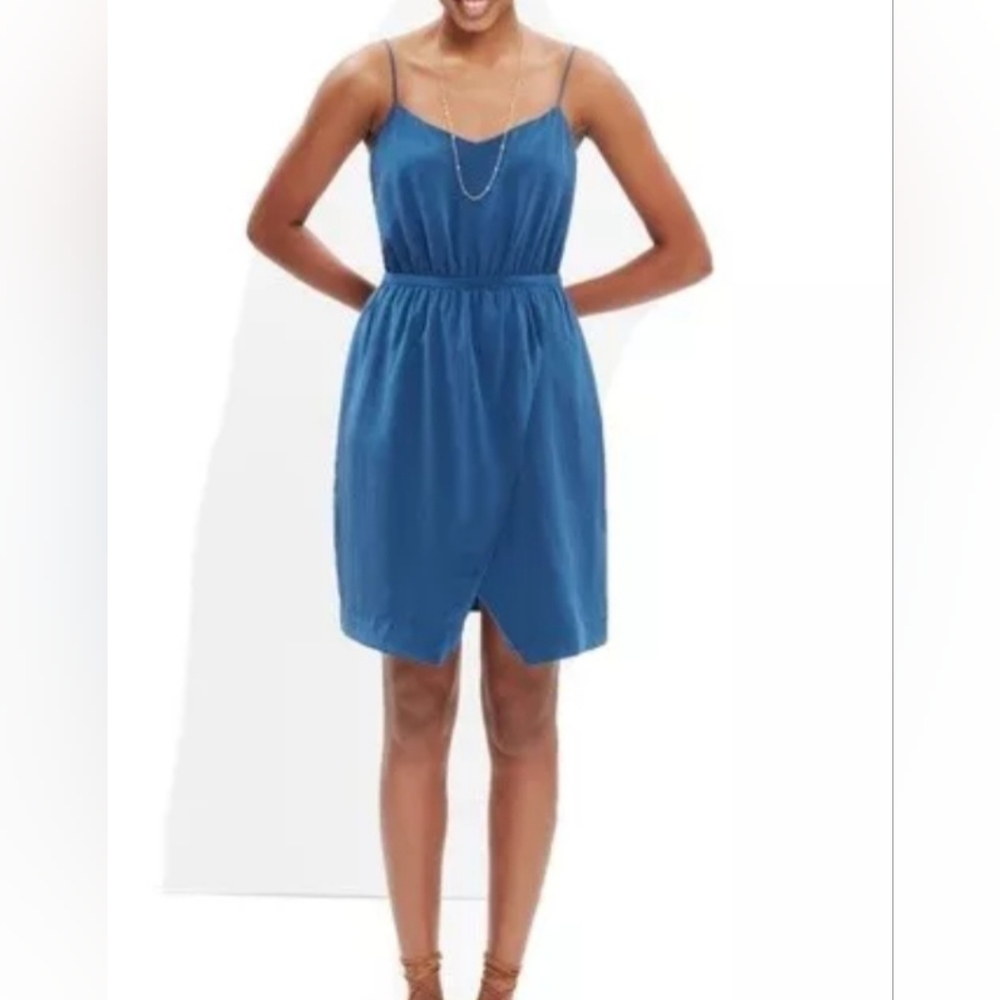 Madewell Sandstar‎ 100% Silk Mini Dress Size 4 - Picture 9 of 9